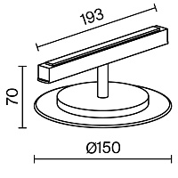 Maytoni Technical Relax Трековый светильник цвет: черный TR107-2-5W3K-W