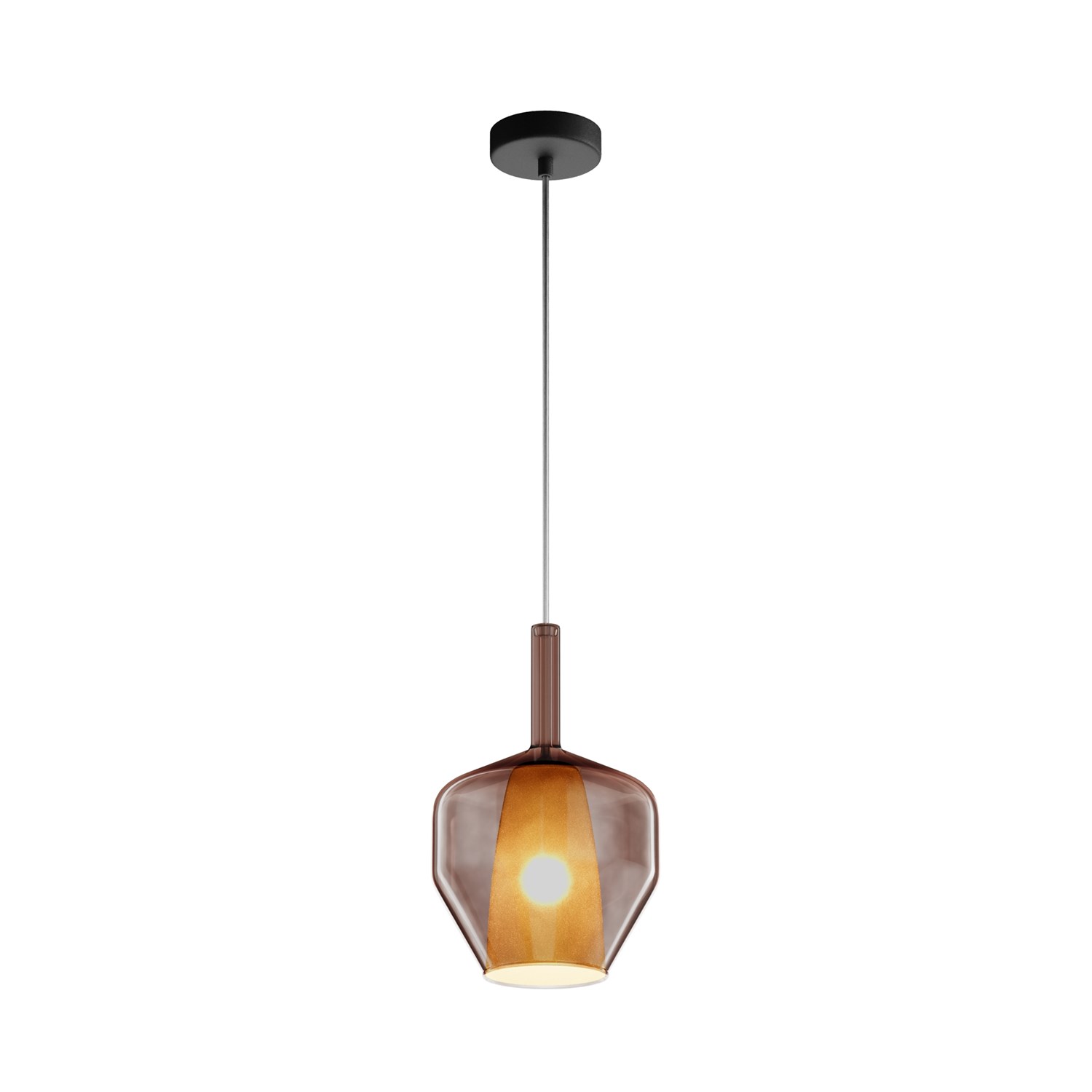 Maytoni Modern Duality Подвесной светильник цвет: черный MOD271PL-01B6