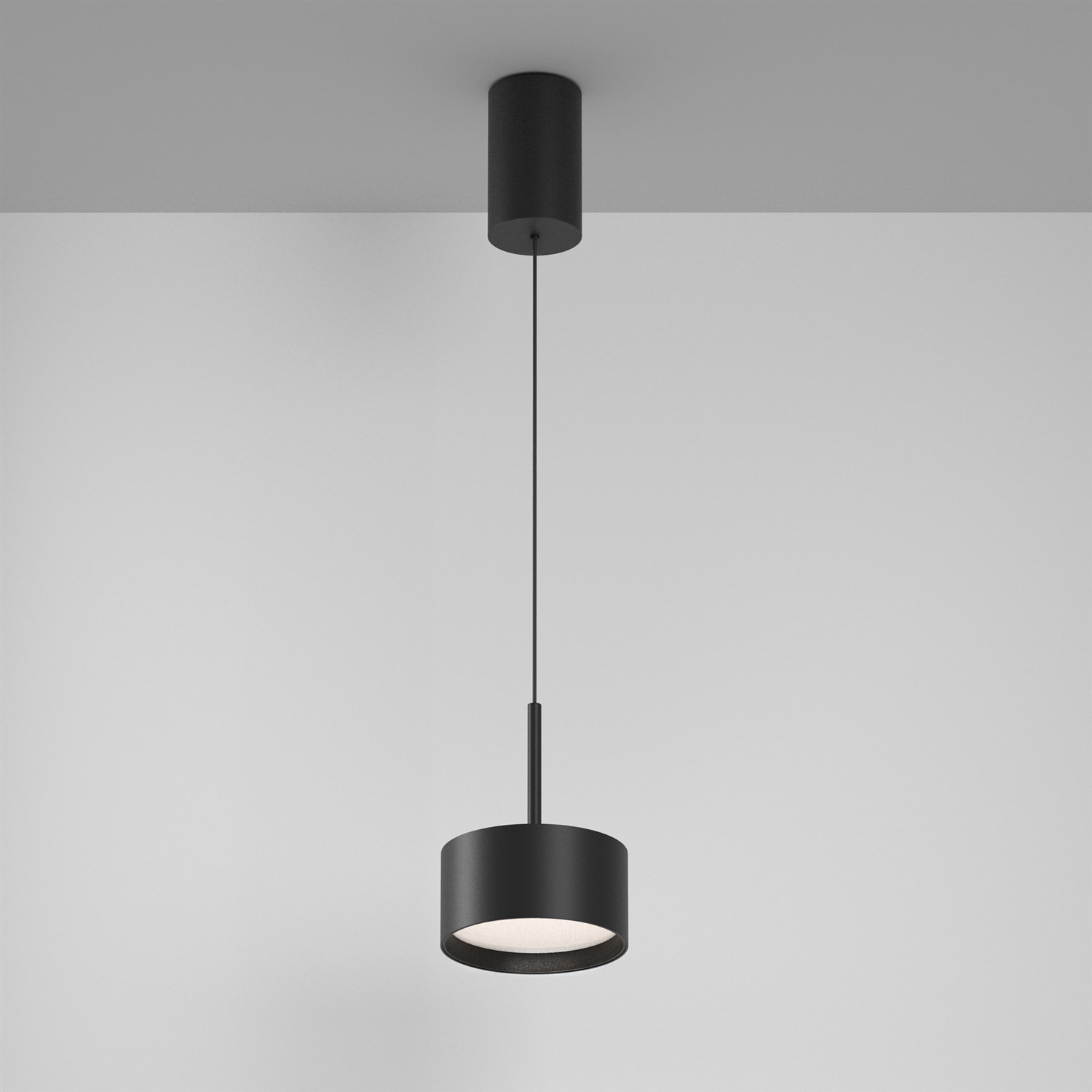 Maytoni Technical Glare Подвесной светильник цвет: черный P102PL-12W4K-B