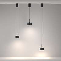 Maytoni Technical Glare Подвесной светильник цвет: черный P102PL-12W4K-B