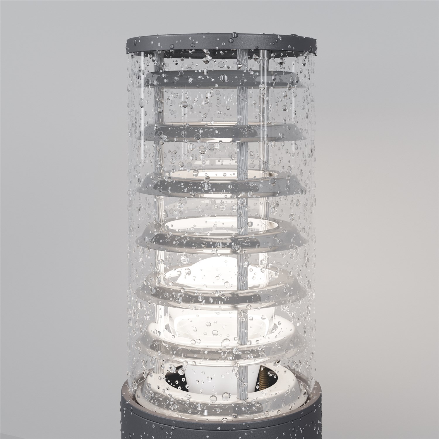 Maytoni Outdoor Bronx Ландшафтный светильник цвет: серый O576FL-01GR1