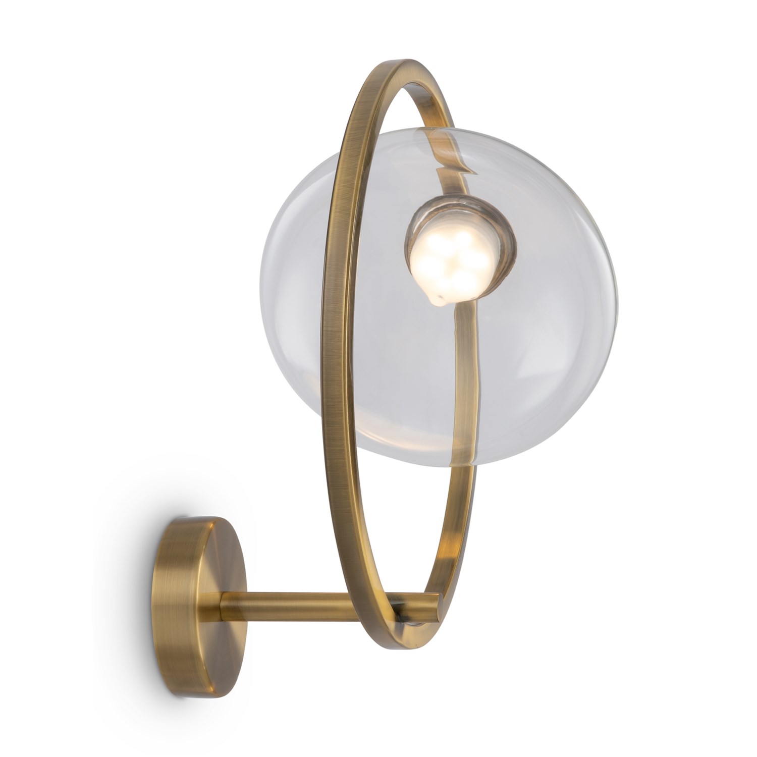 Maytoni Modern Lunare Настенный светильник (бра) цвет: латунь MOD327WL-L5BS3K1