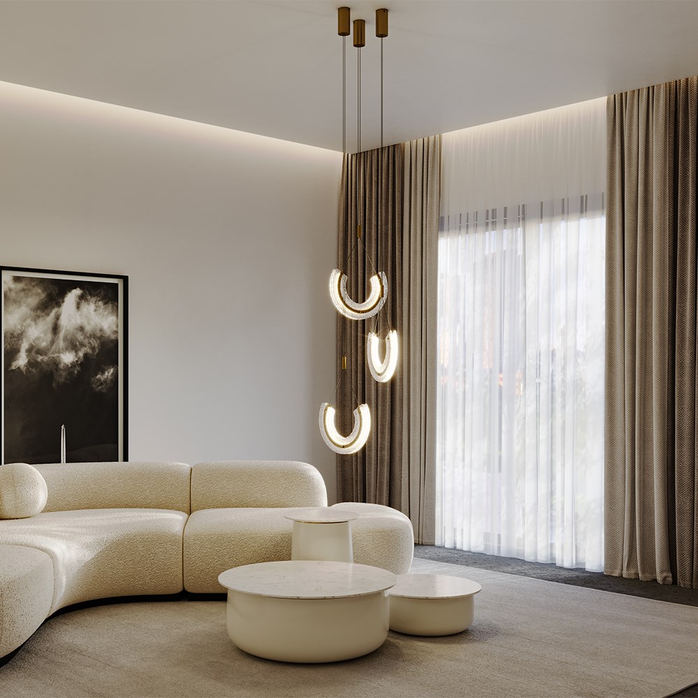 Maytoni Modern Maya Подвесной светильник цвет: золото P091PL-L18G3K1