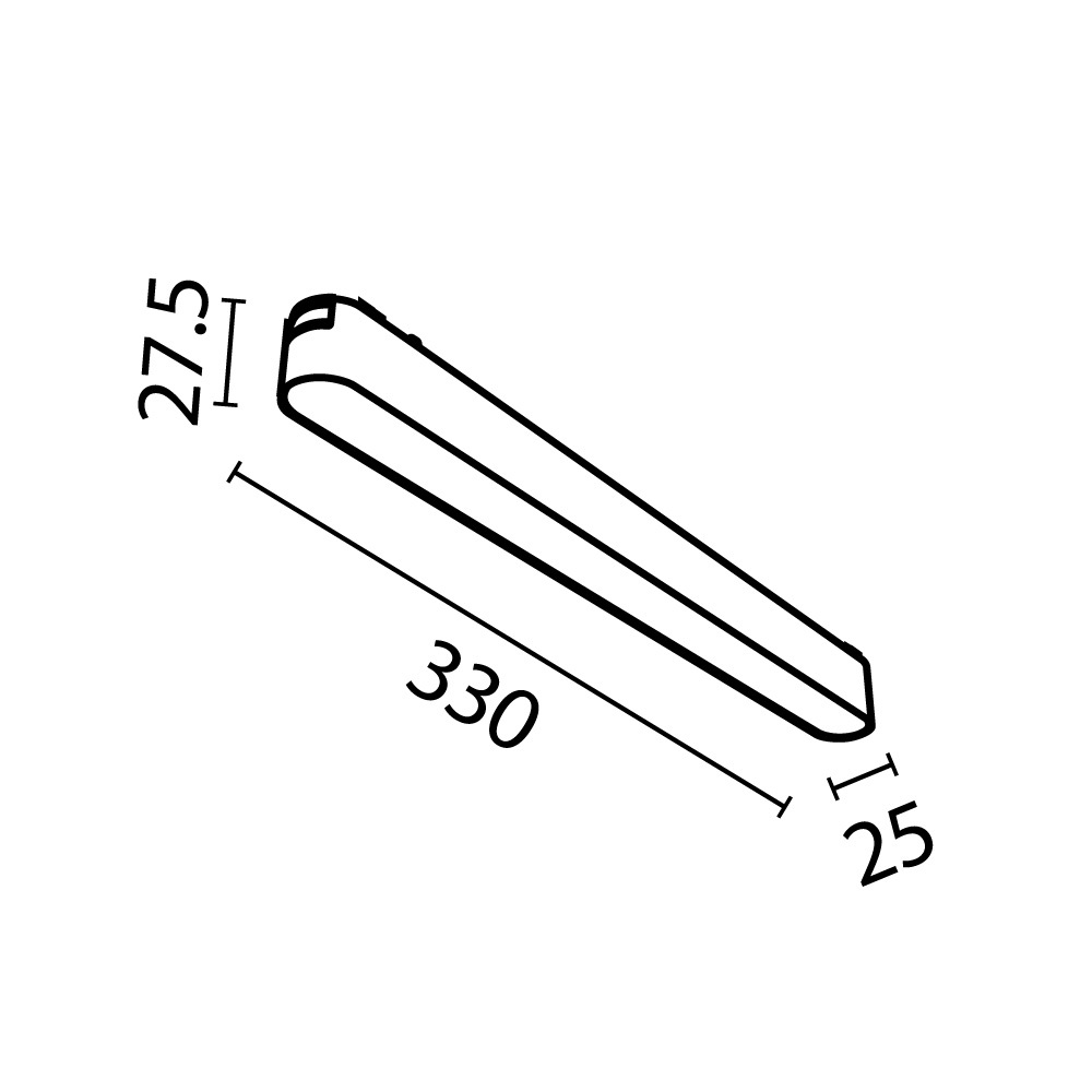 Maytoni Technical Basis Трековый светильник цвет: белый TR080-1-18W3K-W