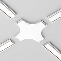 Maytoni Technical Коннектор питания X-образный Radity белый TRA084CX-11W