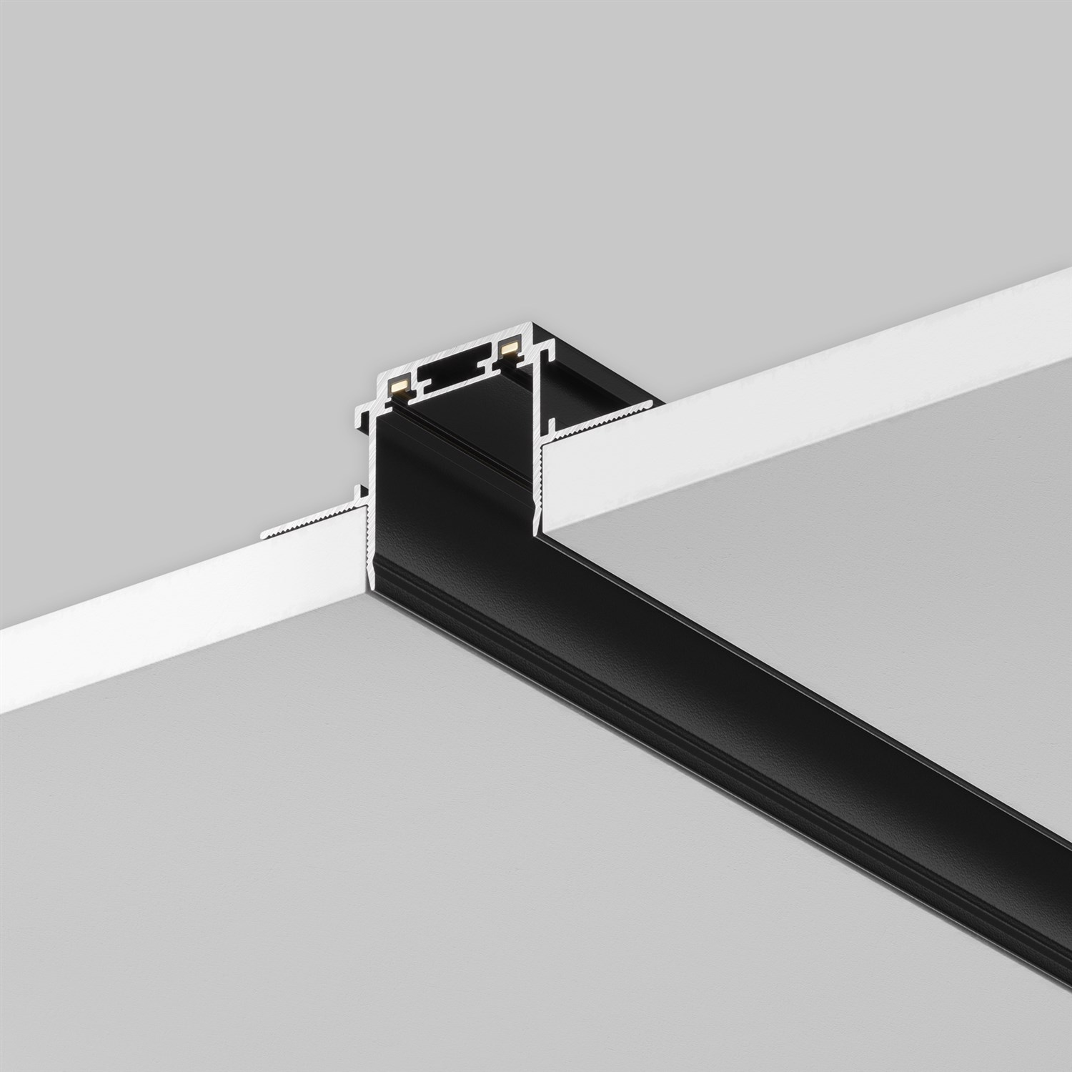 Maytoni Technical Busbar trunkings Radity Шинопровод встраиваемый цвет: черный TRA084MP-12B