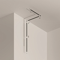 Maytoni Technical Busbar trunkings Radity Шинопровод встраиваемый цвет: черный TRA084MP-12B