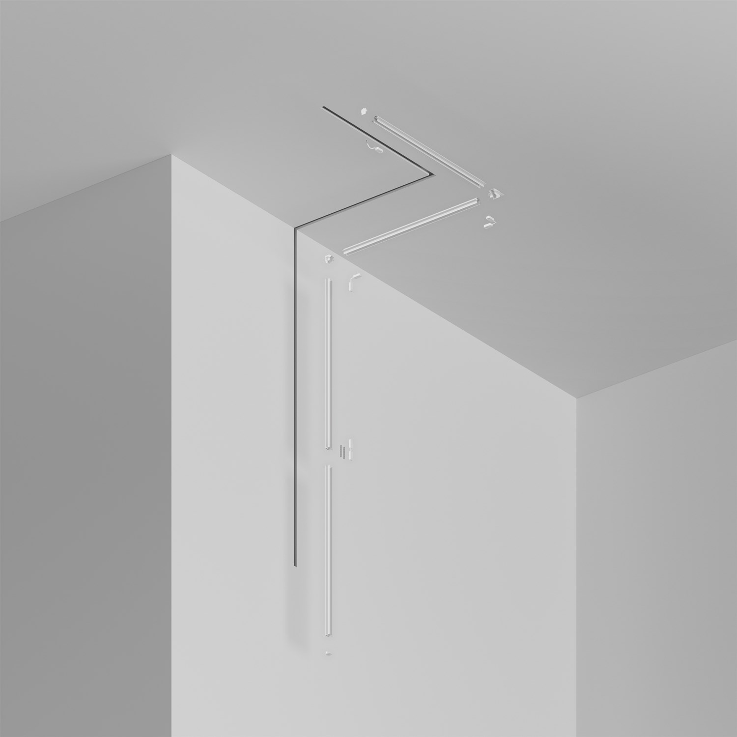 Maytoni Technical Busbar trunkings Radity Шинопровод встраиваемый цвет: белый TRA084MP-12W