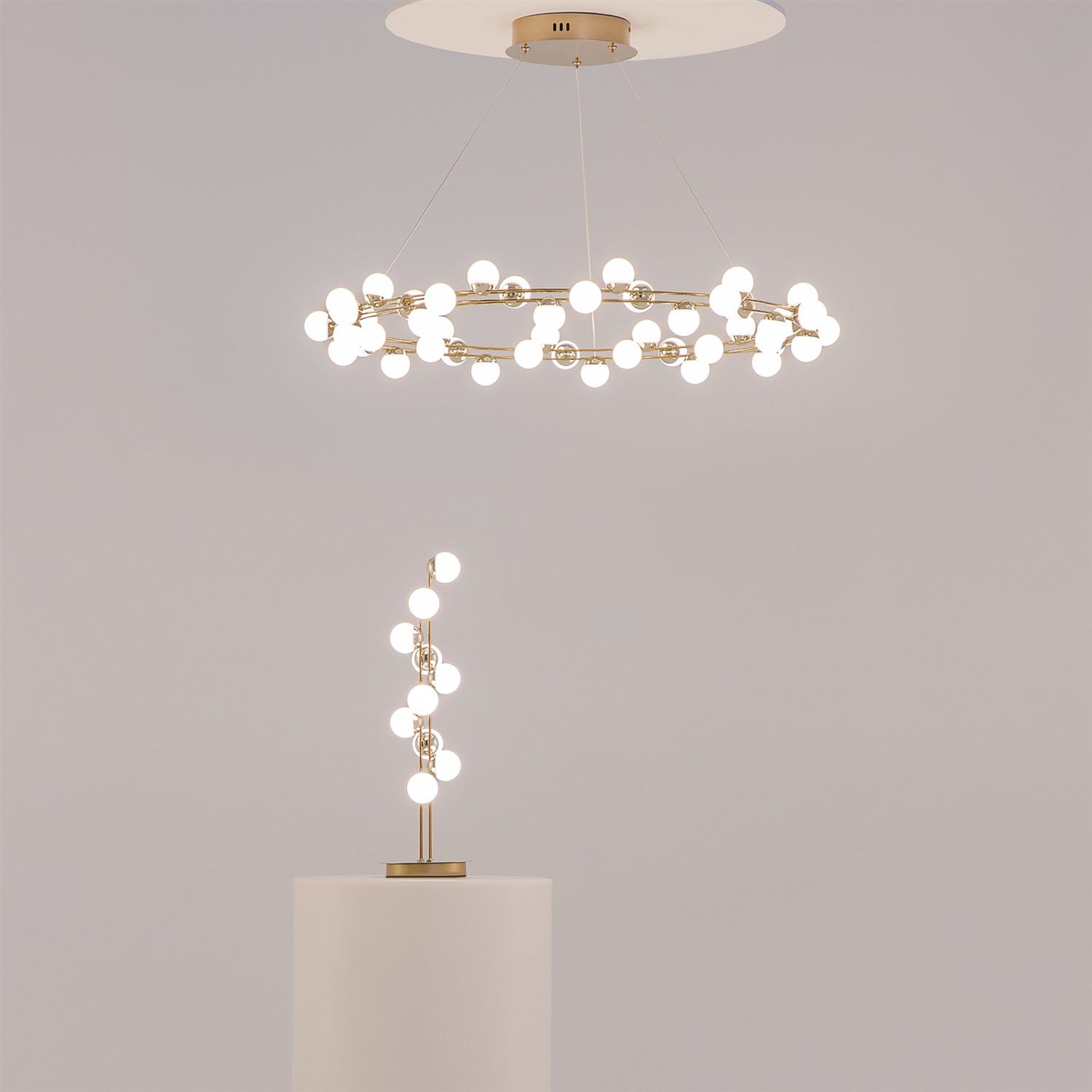 Maytoni Modern Tessara Подвесной светильник цвет: золото MOD081PL-L60G3K