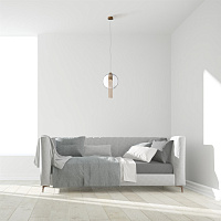 Maytoni Modern Flusso Подвесной светильник цвет: бронза P095PL-01BZ1