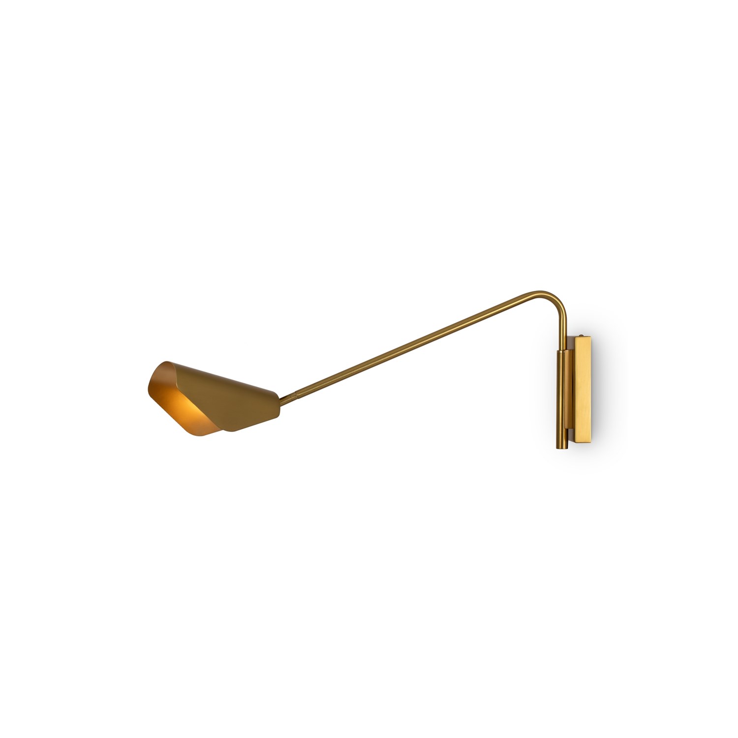 Maytoni Modern Notta Настенный светильник (бра) цвет: латунь MOD417WL-01BS1