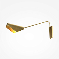 Maytoni Modern Notta Настенный светильник (бра) цвет: латунь MOD417WL-01BS1