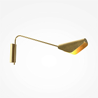 Maytoni Modern Notta Настенный светильник (бра) цвет: латунь MOD417WL-01BS1
