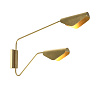 Maytoni Modern Notta Настенный светильник (бра) цвет: латунь MOD417WL-02BS