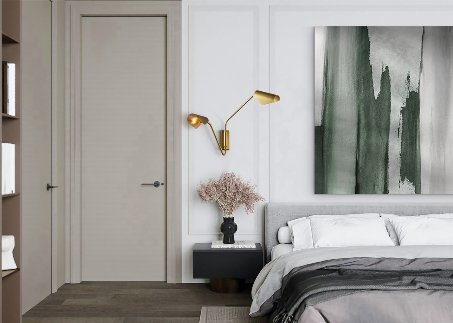 Maytoni Modern Notta Настенный светильник (бра) цвет: латунь MOD417WL-02BS