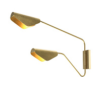 Maytoni Modern Notta Настенный светильник (бра) цвет: латунь MOD417WL-02BS