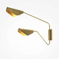 Maytoni Modern Notta Настенный светильник (бра) цвет: латунь MOD417WL-02BS