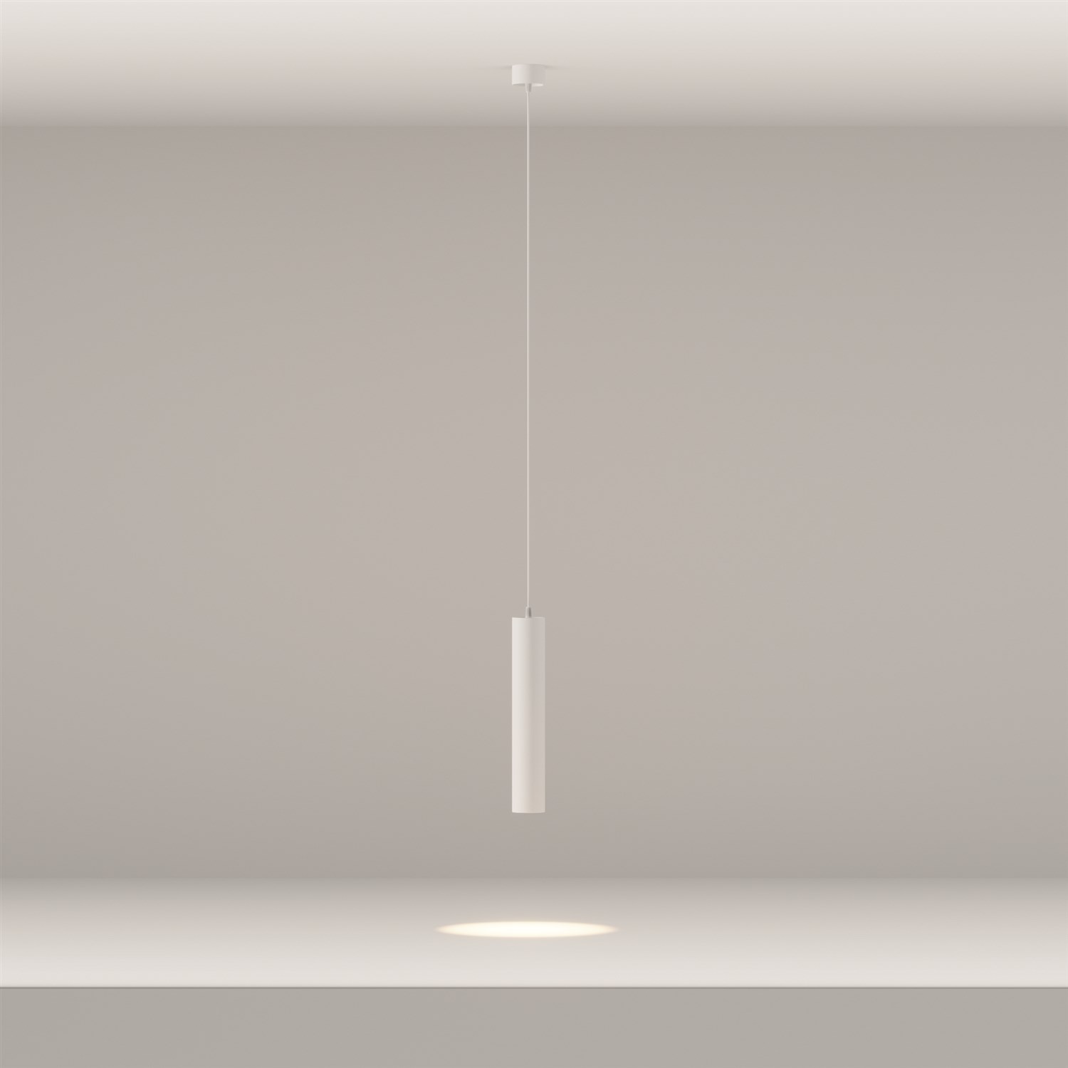 Maytoni Technical Focus LED Подвесной светильник цвет: белый P072PL-L12W3K-1