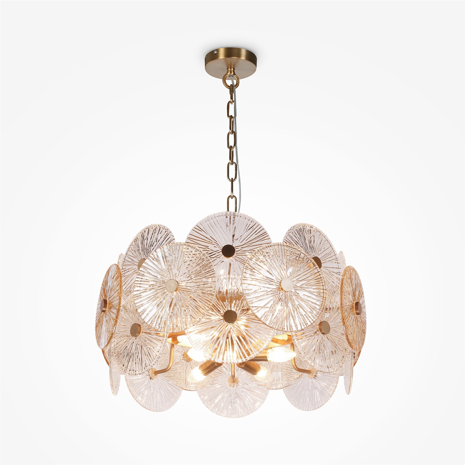 Maytoni Modern Aster Подвесной светильник цвет: золото MOD007PL-08G
