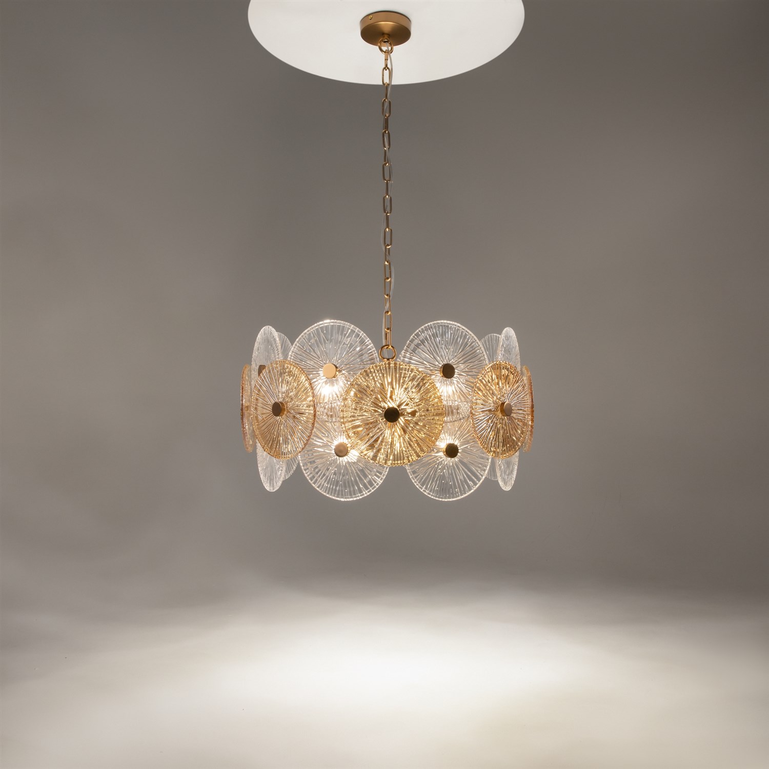 Maytoni Modern Aster Подвесной светильник цвет: золото MOD007PL-08G