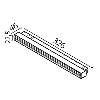 Maytoni Technical Parete Трековый светильник цвет: черный TR106-2-18W3K-B