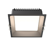 Maytoni Technical Okno Встраиваемый светильник цвет: черный DL056-18W3-4-6K-B