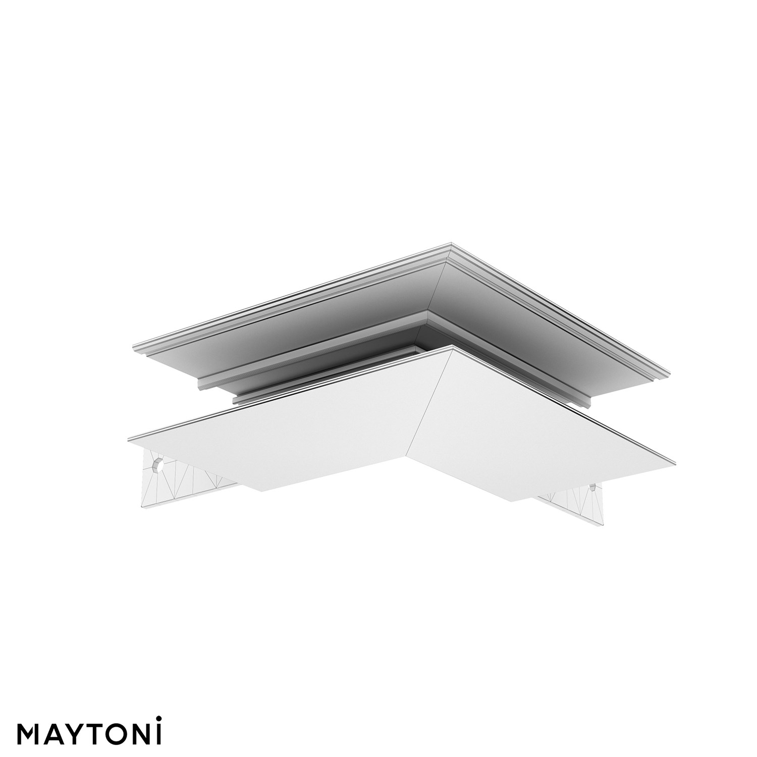 Maytoni Technical Коннектор внешний Exility накладной белый TRA034OCL-41W