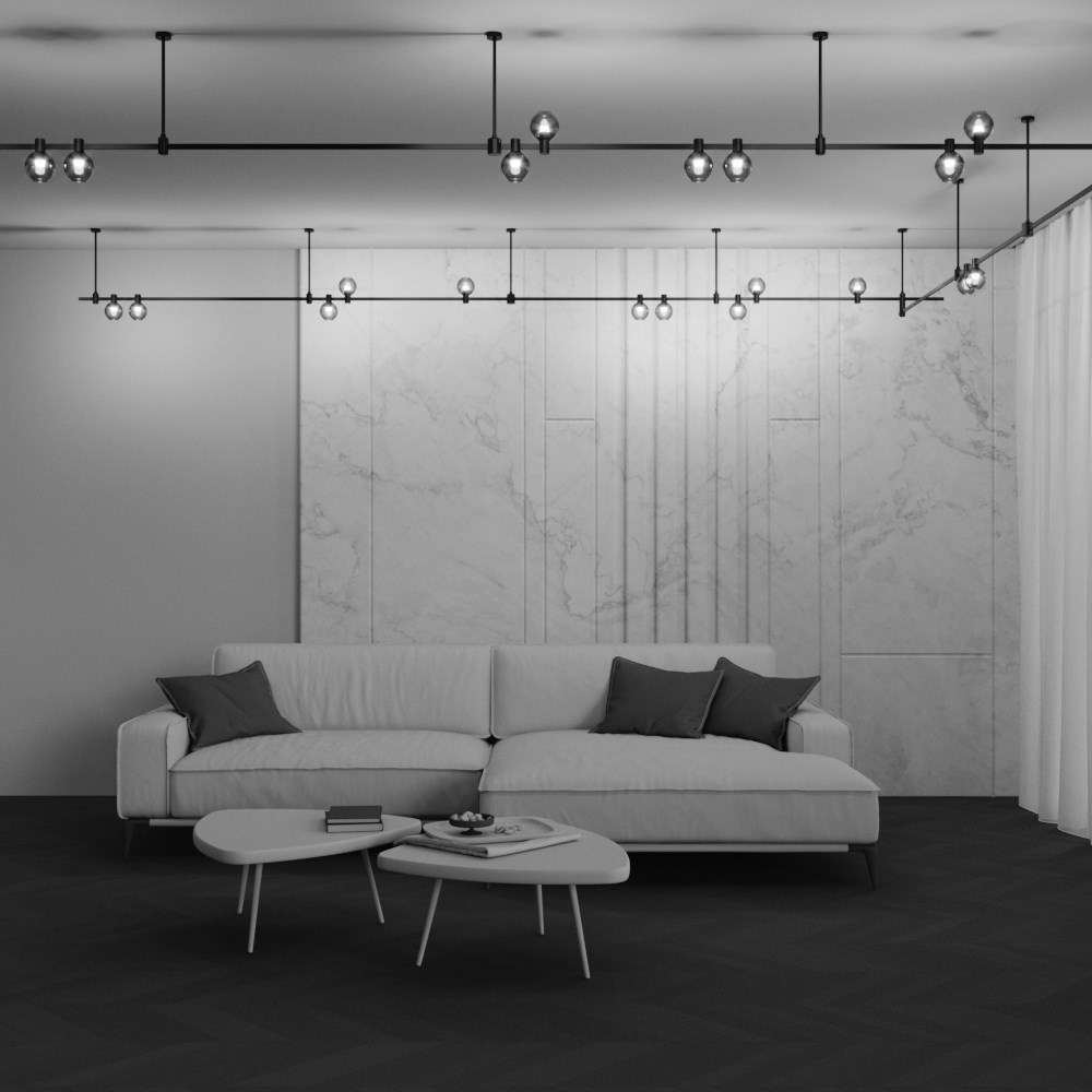 Maytoni Technical Bubble Трековый светильник цвет: черный TR148-1-3W3K-B