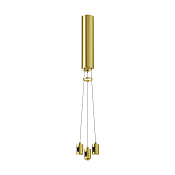 Maytoni Technical Подвесной набор с основанием под Б/П для круглого шинопровода Flarity латунь TRA154SW-BB-R-BS