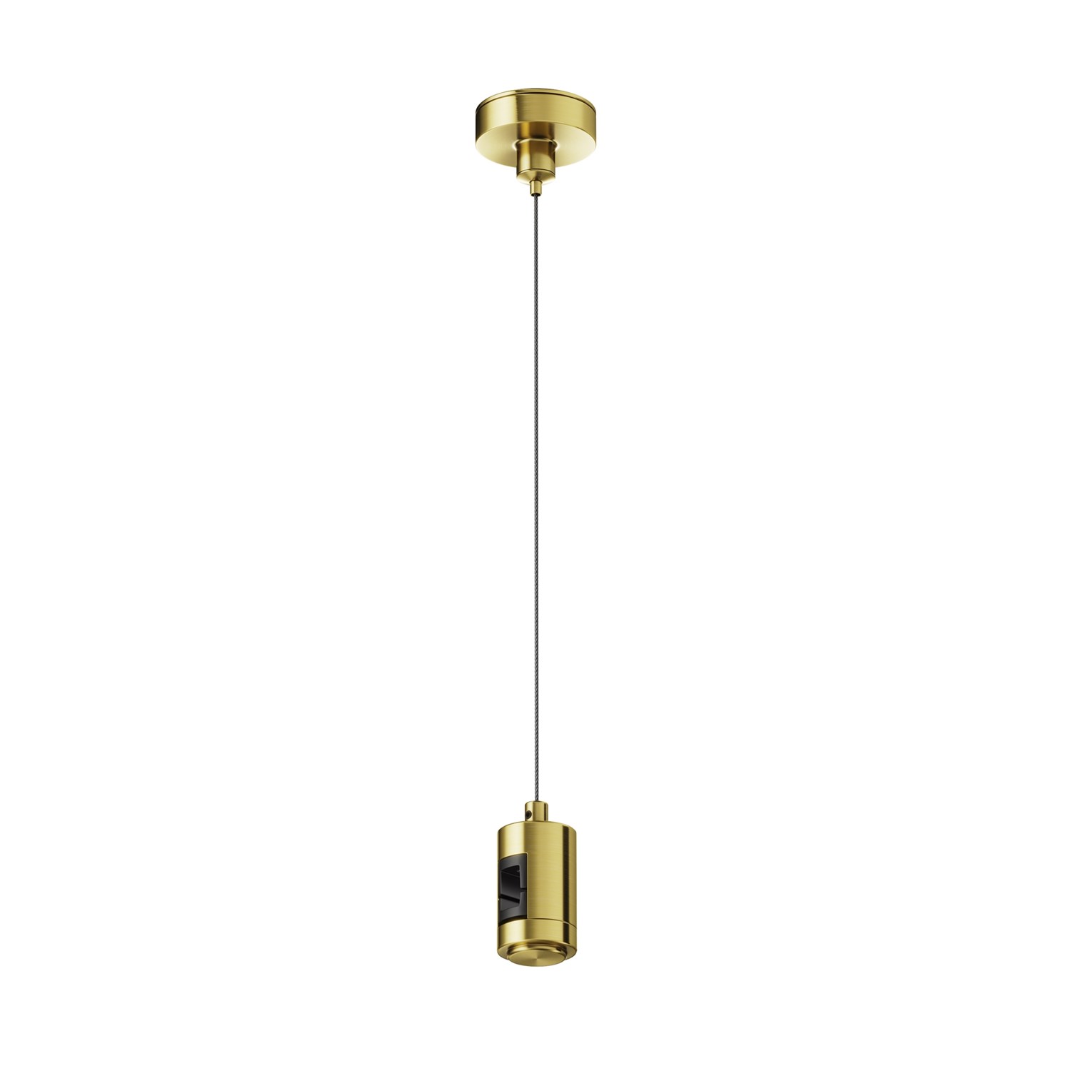 Maytoni Technical Подвес тросовый Hang одинарный Flarity латунь TRA157SW-S1-BS