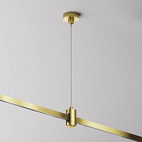 Maytoni Technical Подвес тросовый Hang одинарный Flarity латунь TRA157SW-S1-BS