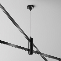 Maytoni Technical Подвес тросовый Hang двойной Flarity черный TRA157SW-D1-B