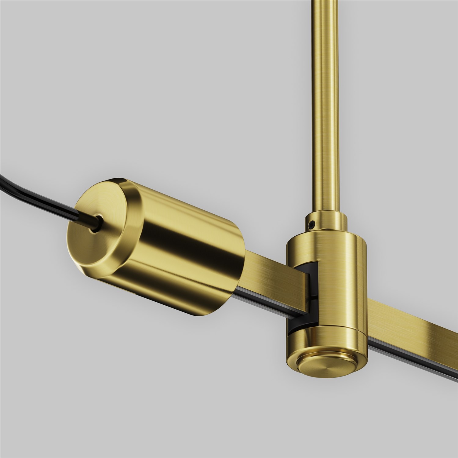 Maytoni Technical Ввод питания боковой Flarity латунь TRA154C-SB1-BS