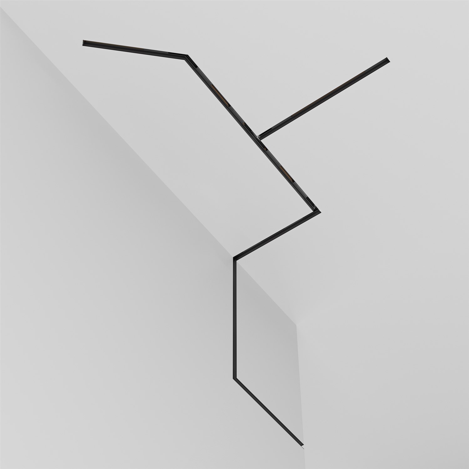Maytoni Technical Busbar trunkings Exility Шинопровод встраиваемый цвет: черный TRX034-421B