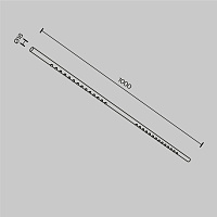 Maytoni Technical Points Светильник цвет: черный C101CL-L1000-24W3-6K-B
