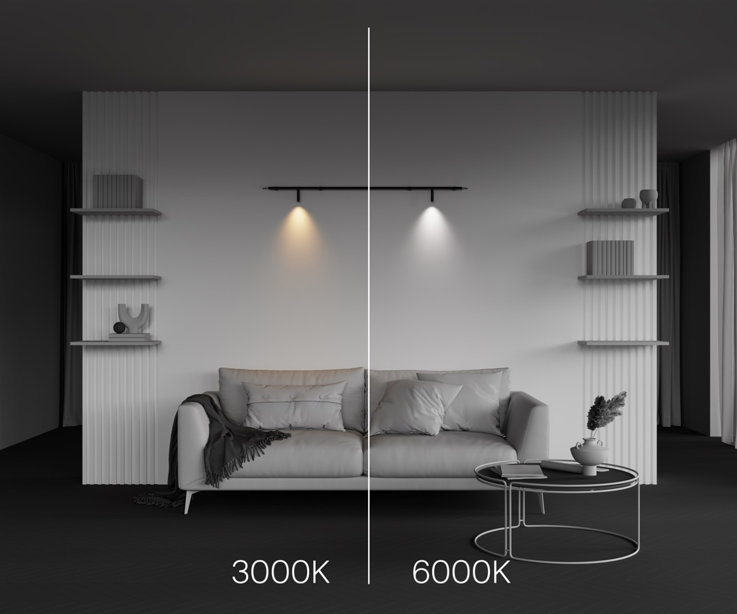 Maytoni Technical Focus LED Светильник цвет: черный C102CL-3W3-6K-B
