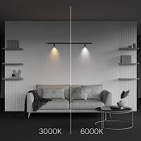 Maytoni Technical Focus LED Светильник цвет: черный C102CL-3W3-6K-B