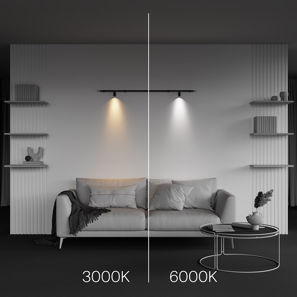 Maytoni Technical Focus LED Светильник цвет: черный C103CL-5W3-6K-B