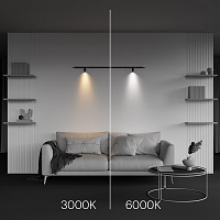 Maytoni Technical Focus LED Светильник цвет: черный C103CL-5W3-6K-B