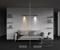 Maytoni Technical Focus LED Светильник цвет: черный C103CL-5W3-6K-B