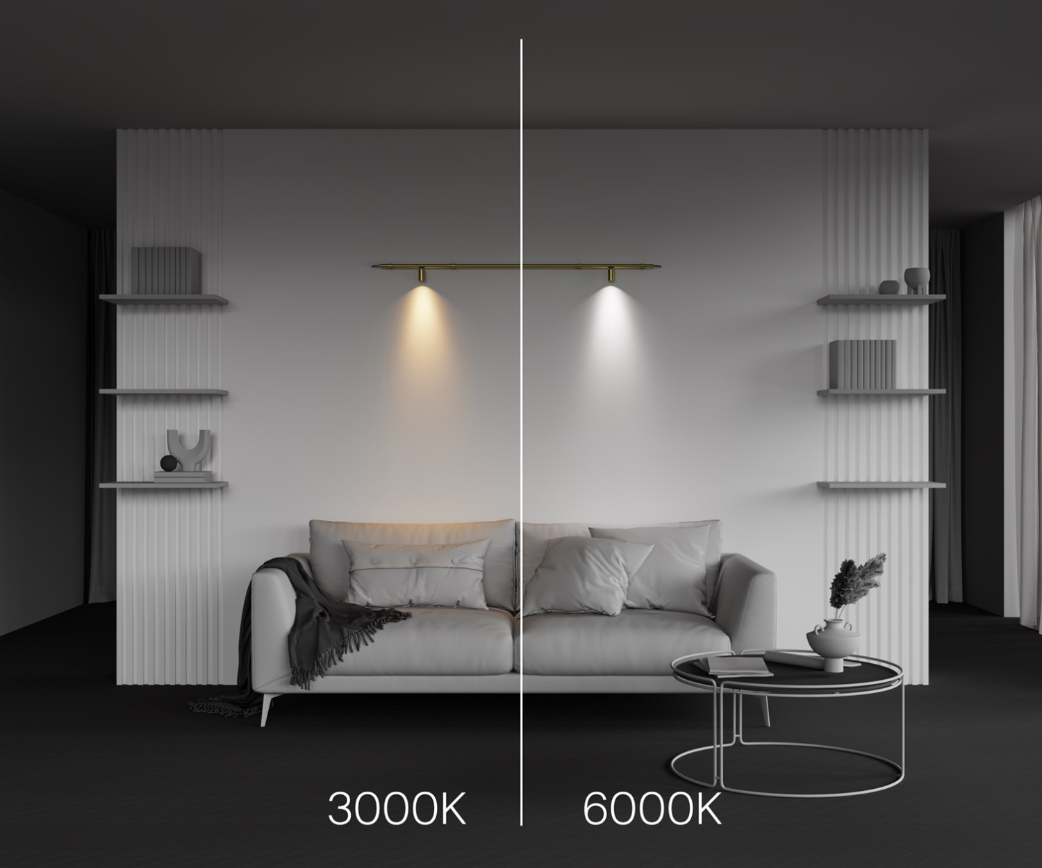 Maytoni Technical Focus LED Светильник цвет: латунь C103CL-5W3-6K-BS