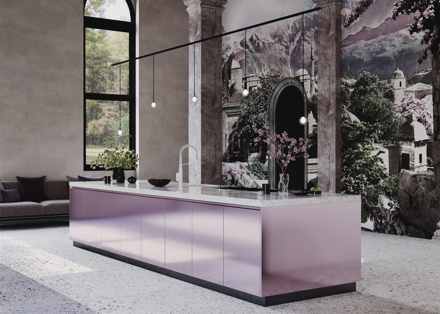 Maytoni Technical Bubble Трековый светильник цвет: черный TR181-1-4WTW-B