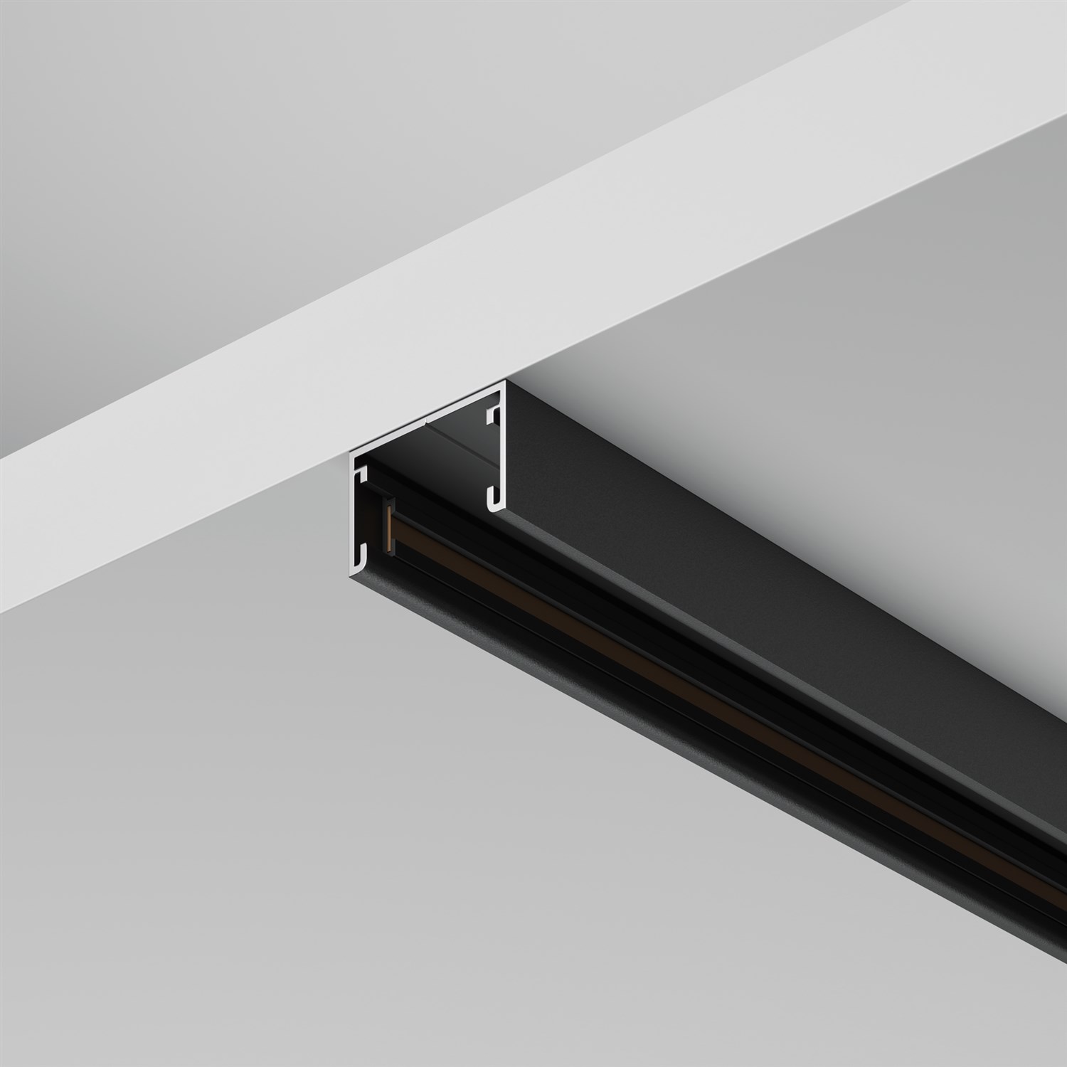Maytoni Technical Busbar trunkings Basity Шинопровод накладной цвет: черный TRX172-112B