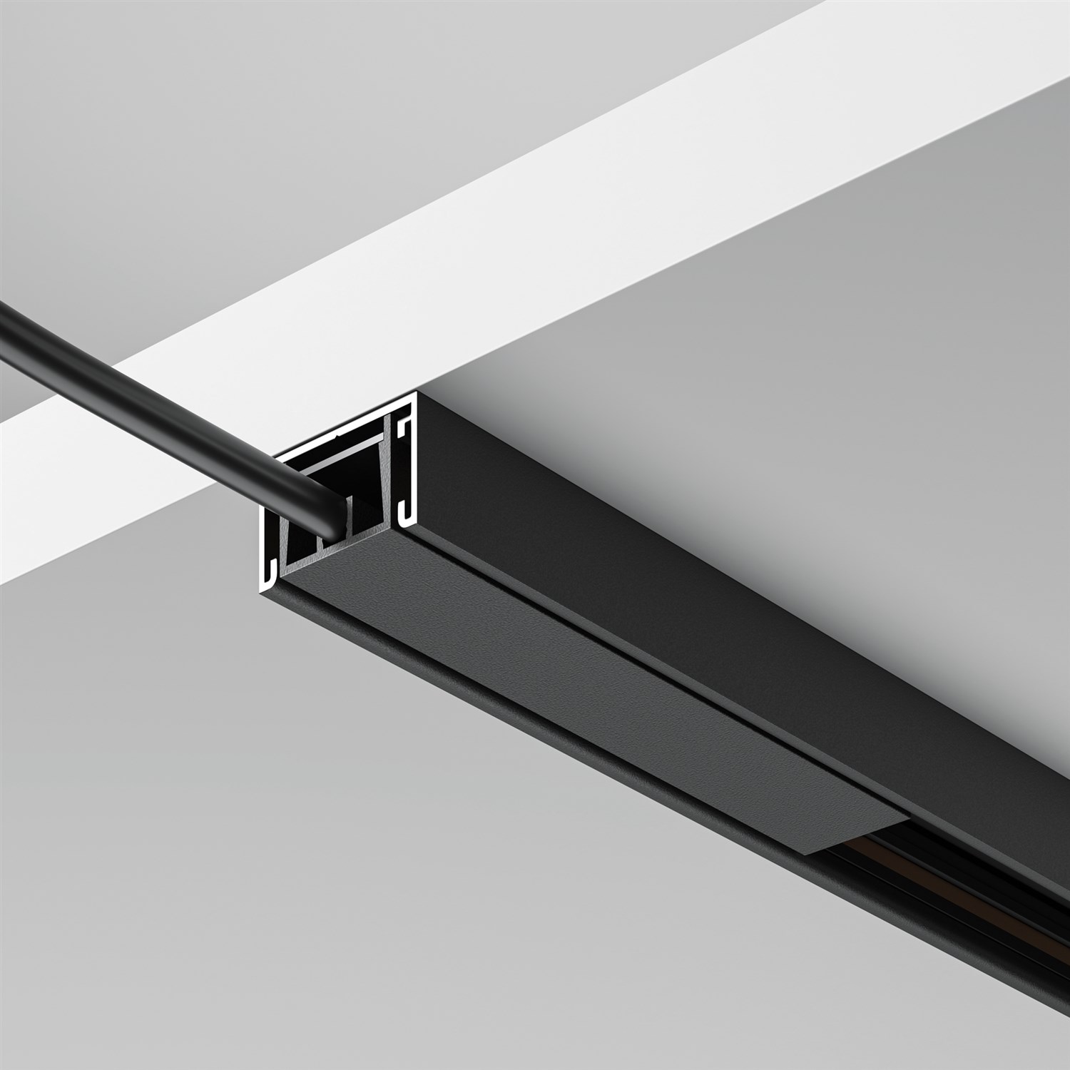 Maytoni Technical Busbar trunkings Basity Шинопровод накладной цвет: черный TRX172-113B