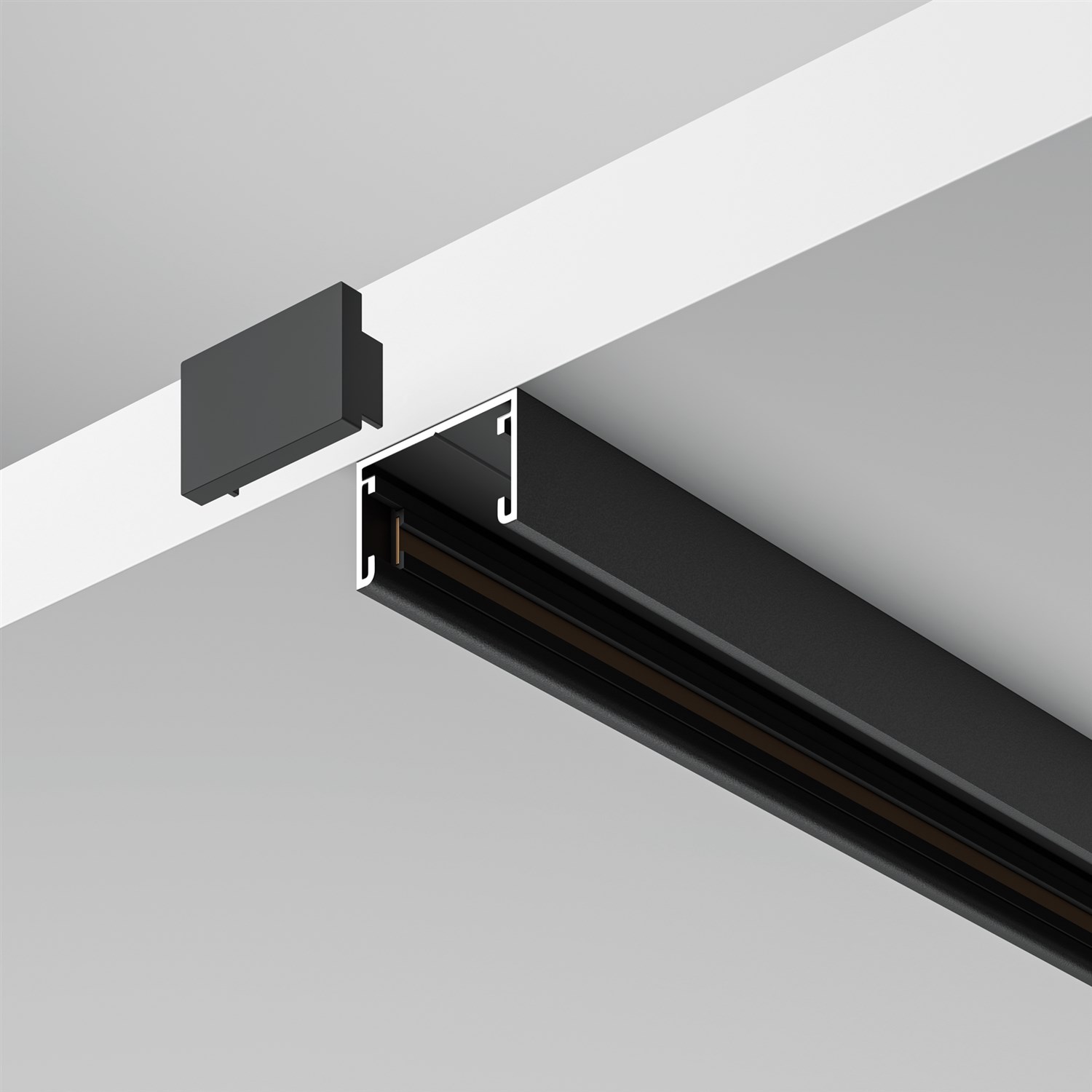Maytoni Technical Busbar trunkings Basity Шинопровод накладной цвет: черный TRX172-113B