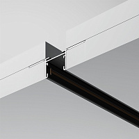Maytoni Technical Busbar trunkings Basity Шинопровод встраиваемый цвет: черный TRX172-123B