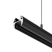 Maytoni Technical Busbar trunkings Basity Шинопровод накладной/подвесной цвет: черный TRX172-R-111B