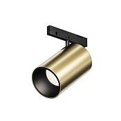 Maytoni Technical Focus Led Трековый светильник цвет: черный и латунь TR187-1-5W4K-M-BBS