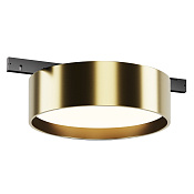 Maytoni Technical Zon Трековый светильник цвет: черный и латунь TR189-1-12W4K-BBS