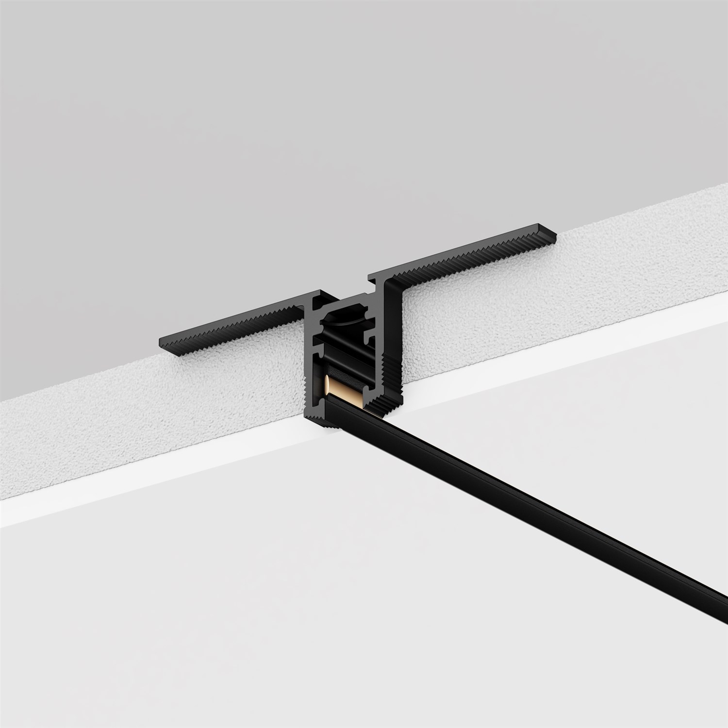 Maytoni Technical Busbar trunkings Levity Шинопровод встраиваемый цвет: черный TRX184-122B